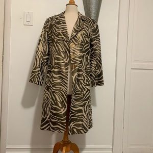Cache Formal Brown and Gold Coat! Never worn